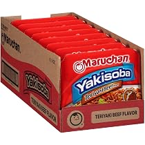 Maruchan Noodles Yakisoba Japanese Home-Style, 4 OZ (Pack of 8